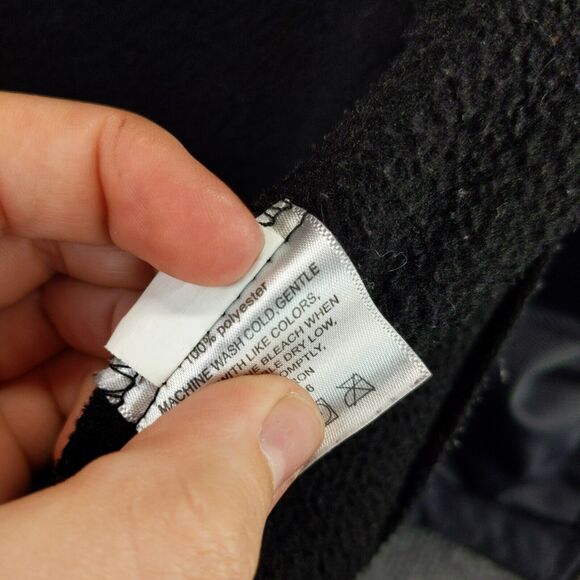 Co-Alliance Full Zip Fleece Jacket Coat Size M Black Embroidered Logo Farmer - Picture 12 of 12